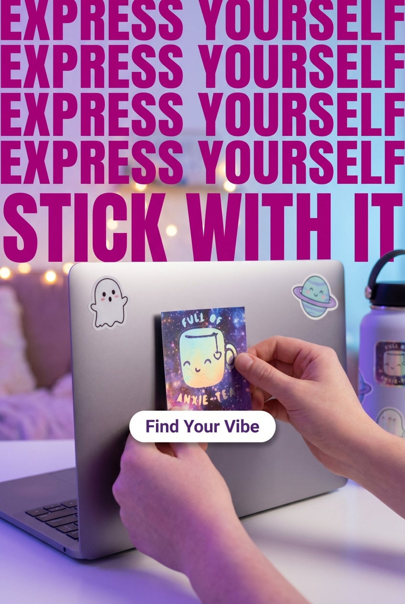 Full of Anxie - tea - Stickers and More by MatthiaStickers and More by Matthia