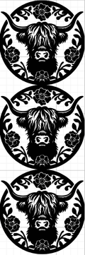 Highland cow sticker - Stickers and More by MatthiaStickers and More by Matthia