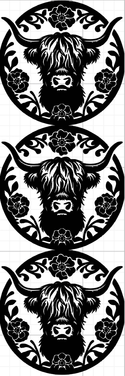 Highland cow sticker - Stickers and More by MatthiaStickers and More by Matthia