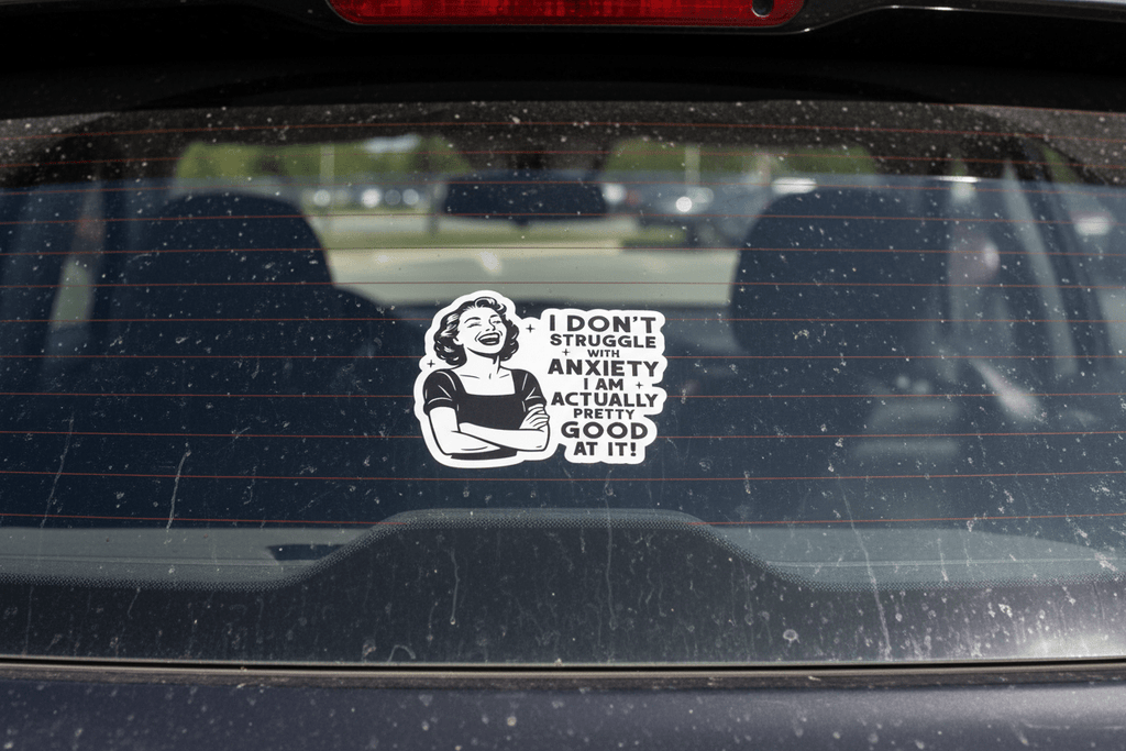 I don't struggle with anxiety I am actually pretty good at it - Stickers and More by MatthiaStickers and More by Matthia