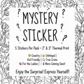 Mystery Sticker Pack - Stickers and More by MatthiaStickers and More by Matthia