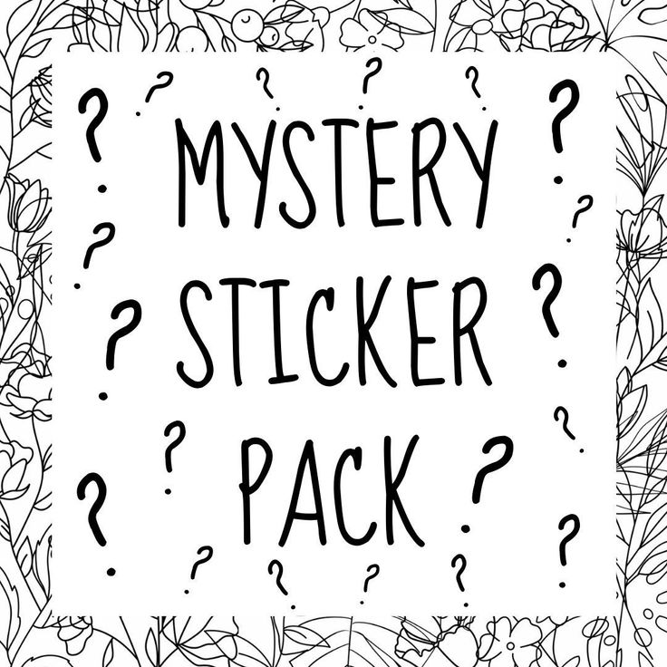 Mystery Sticker Pack - Stickers and More by MatthiaStickers and More by Matthia