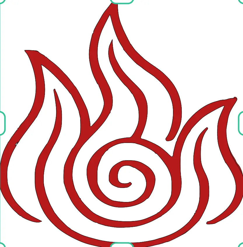 Last Airbender elements Stickers and More by Matthia