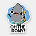 Oh the irony! Stickers and More by Matthia