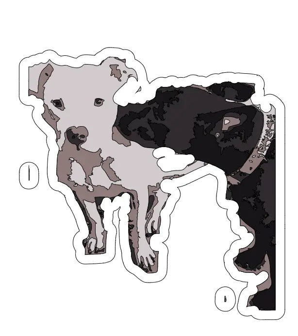 Custom Dog Decals Stickers and More by Matthia