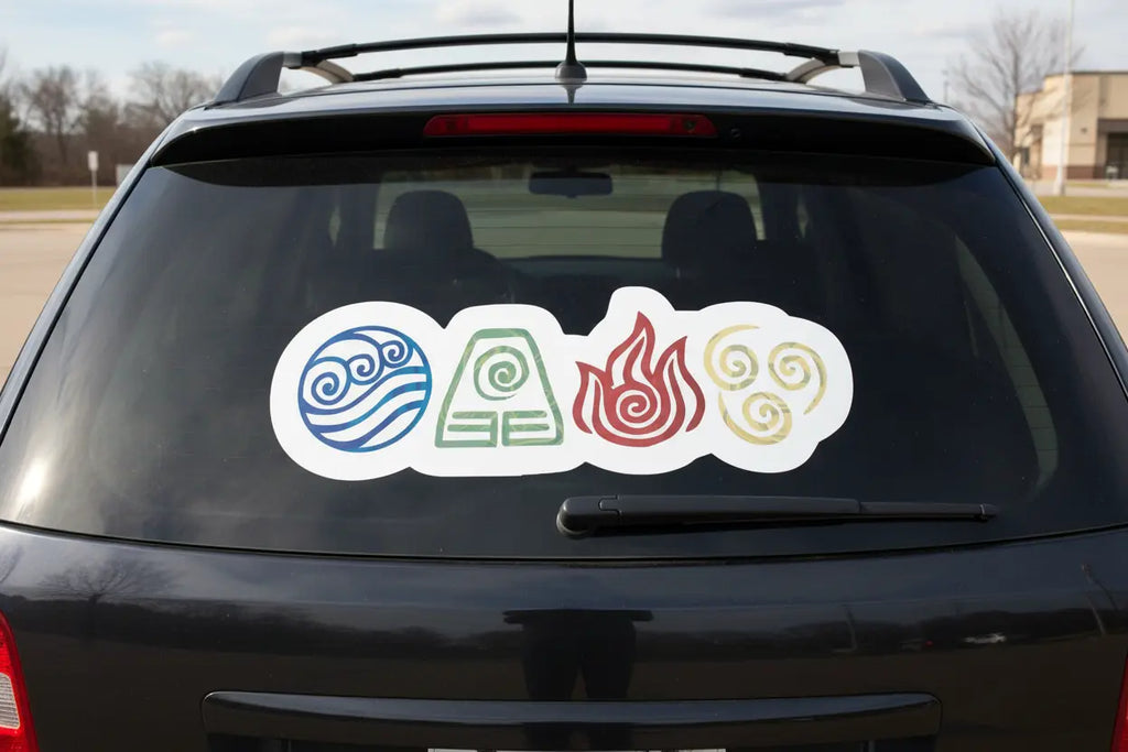 Last Airbender elements Stickers and More by Matthia